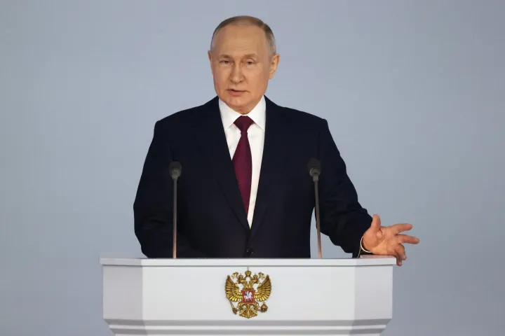 Putyin: Ők kezdték a háborút, és mi bevetettük magunkat, hogy megállítsuk azt