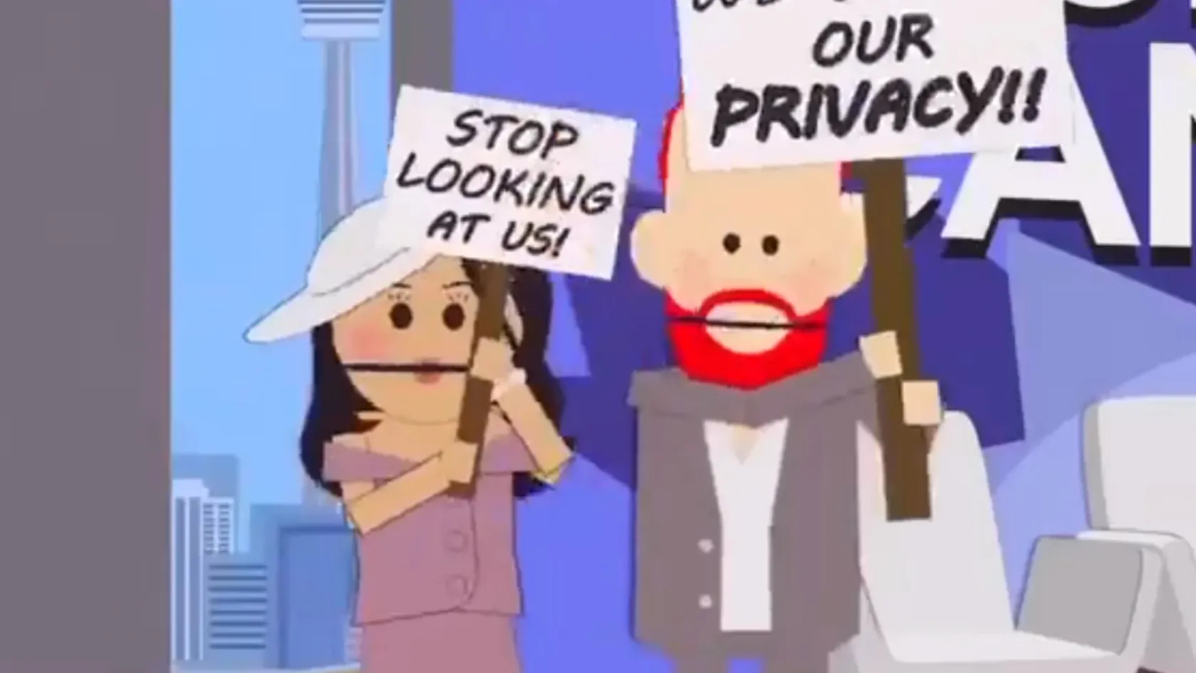 Harry herceg és Meghan Markle nem pereli be a rajtuk gúnyolódó South Park készítőit