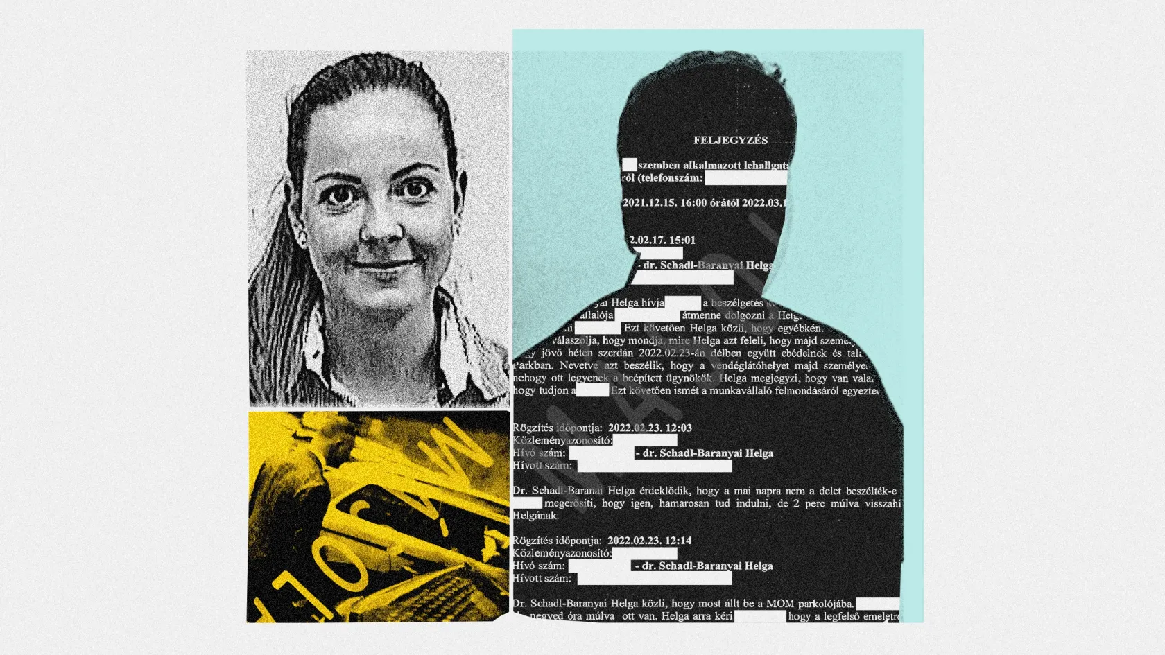 „Pohár hívja Rizst” – így hallgatták le és figyelték meg Schadl feleségét és bizalmasát