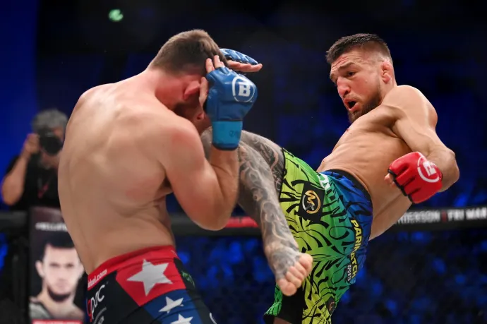 Visszatért az ukrán frontról, előásta a romok alól az MMA-világbajnoki övét, és péppé verte kihívóját