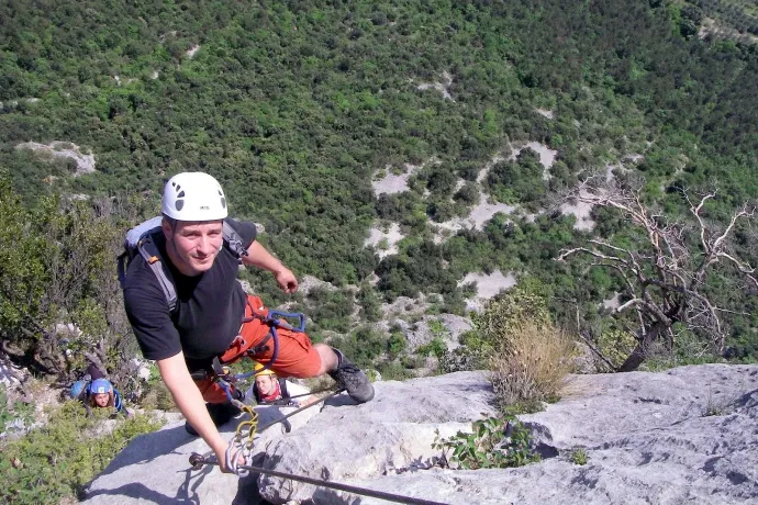 A Rino Pisetta ferrata – Fotó: Nedeczky Júlia