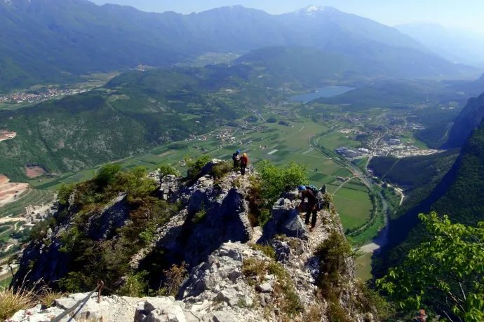 A Rino Pisetta ferrata – Fotó: Nedeczky Júlia