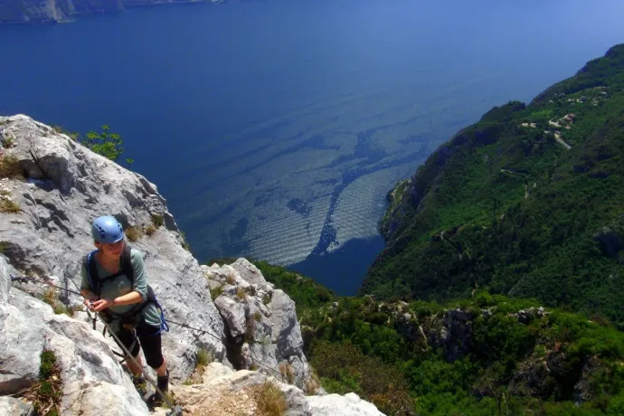 A Fausto Susatti ferrata – Fotó: Molnár Anikó, Tenczer Gábor / Telex