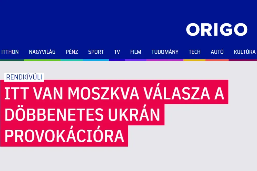 Az Origo alternatív univerzumában az ukránok hetente robbantják ki és veszítik el a 3. világháborút