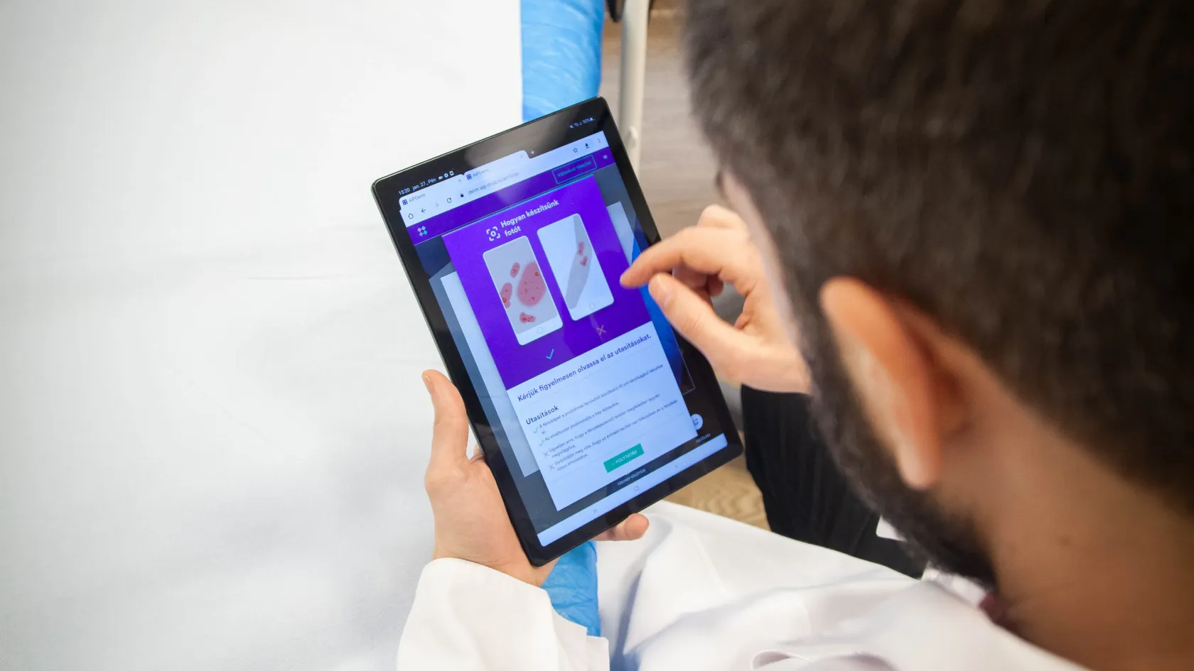 Élesben is elindult a mesterséges intelligencia alapú bőrgyógyászat Magyarországon