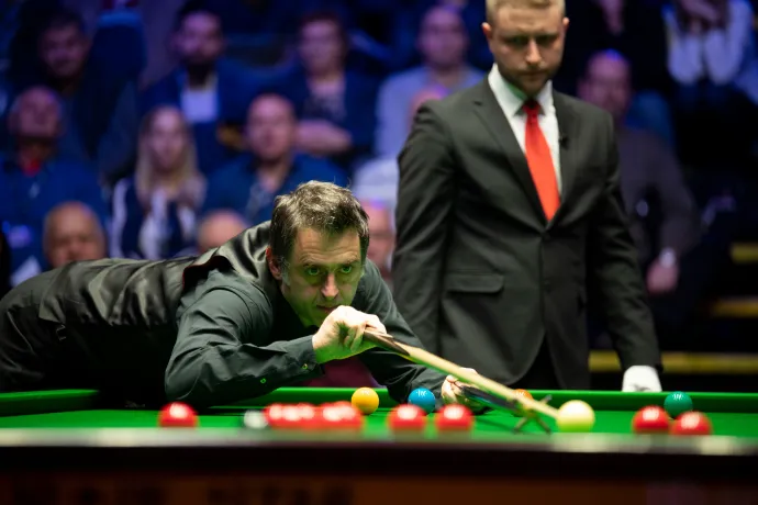 C'mon, Ronnie! – mindenkinél nagyobb biztatást kapott a snooker legnagyobb világsztárja Budapesten