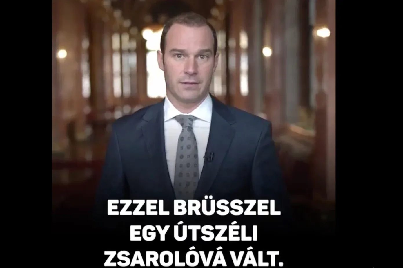 Hollik István a MOK után, most Brüsszelt nevezte útszéli zsarolónak