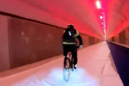 Norvégiában megépítették a világ leghosszabb biciklis alagútját