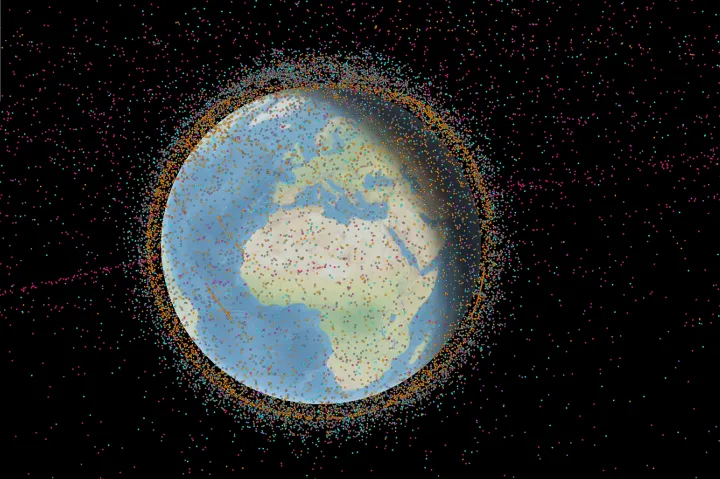 Valós idejű kép a Föld körül keringő eszközökről 2023. március 9-én délután – Forrás: astria.tacc.utexas.edu