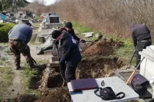 Három, a második világháborúban hősi halált halt magyar katonát exhumáltak