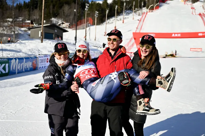 Mikaela Shiffrin a 87. győzelmével rekordot döntött az alpesi síben
