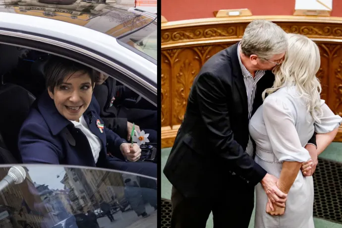 Dobrev Klára örült Gyurcsány parlamenti ölelésének