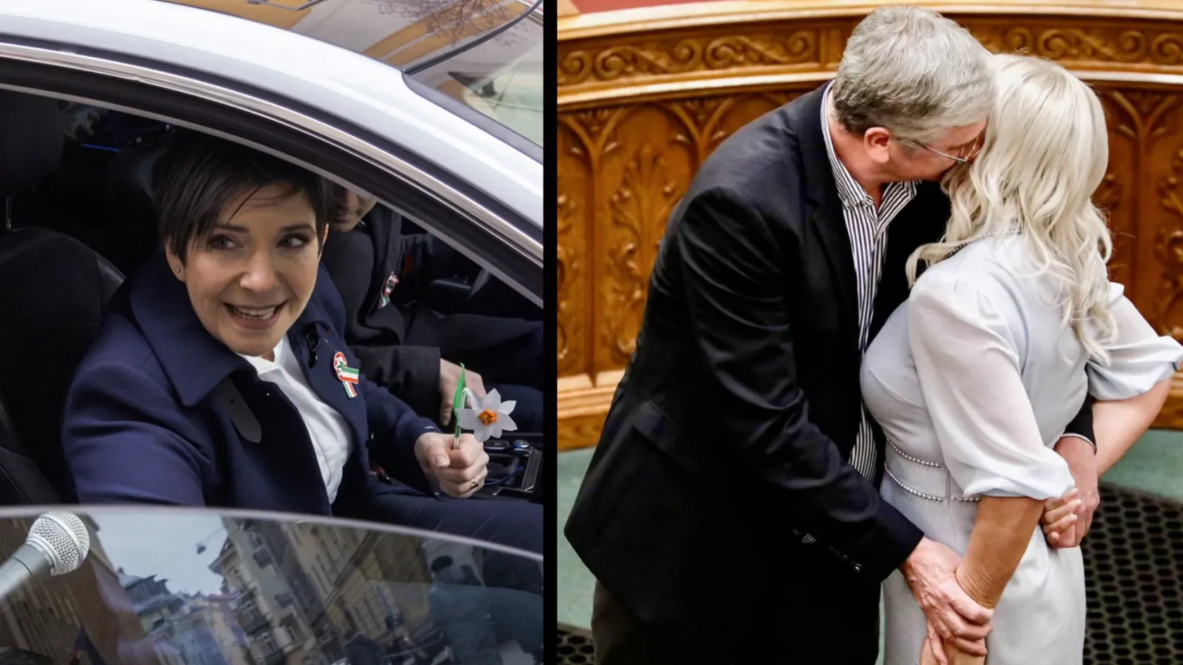 Dobrev Klára örült Gyurcsány parlamenti ölelésének