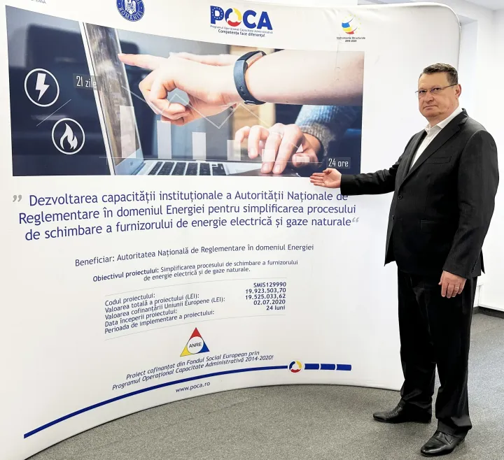 Dumitru Chiriță ANRE-elnök – Foto: ANRE
