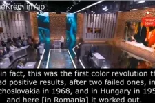 Az orosz állami tévében már megint arról értekeznek, hogy az '56-os forradalmat a nyugati hatalmak szervezték