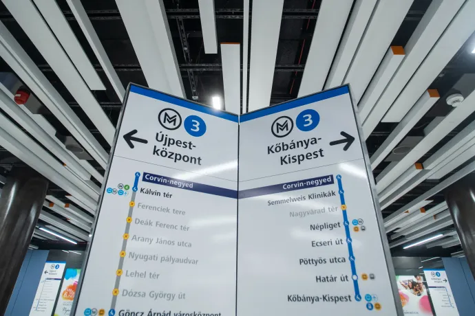 Eljött a nap, délutántól újra a teljes vonalon közlekedik az M3-as metró