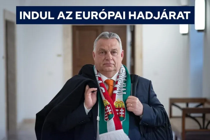 Nehéz ízléstelenebb fotót meccs elé kiposztolni, mint amit Orbán Viktornak sikerült