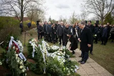 Orbán Viktor is részt vett Schmidt Csaba volt tatabányai polgármester temetésén