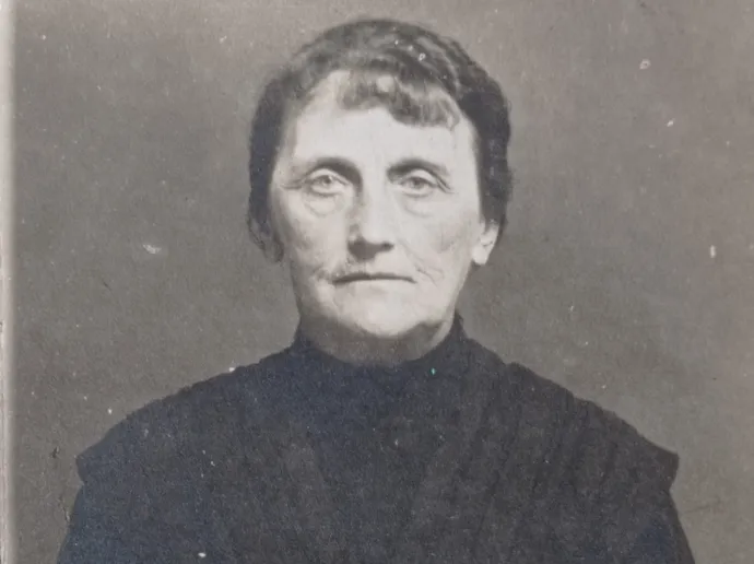 Gárdonyi Géza felesége, Csányi Mária, Mici idős korában – Forrás: A Gárdonyi család archívumából