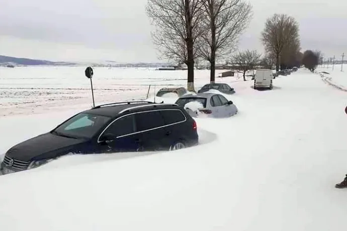 Másodfokú hóviharriadó van az ország hét megyéjében: Máramaros, Beszterce-Naszód és Maros megye is érintett