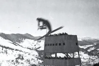 A világháború alatt is gőzerővel dolgoztak, hogy Erdélyben téli olimpia legyen