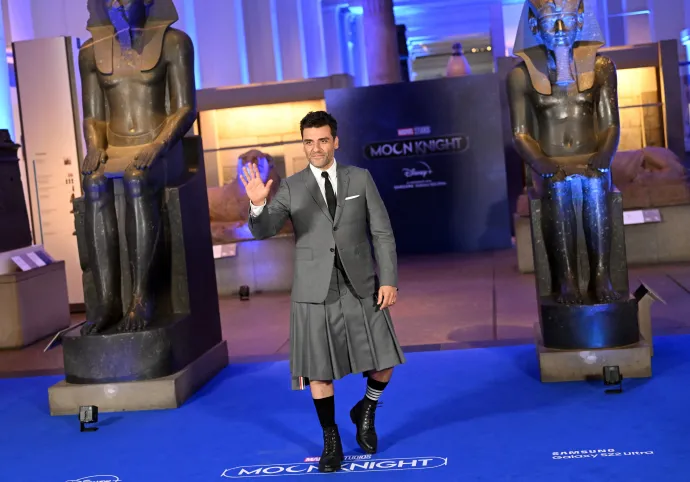 Oscar Isaac 2022. március 17-én, Londonban, a Disney+ bemutatóján – Fotó: Gareth Cattermole / Getty Images 