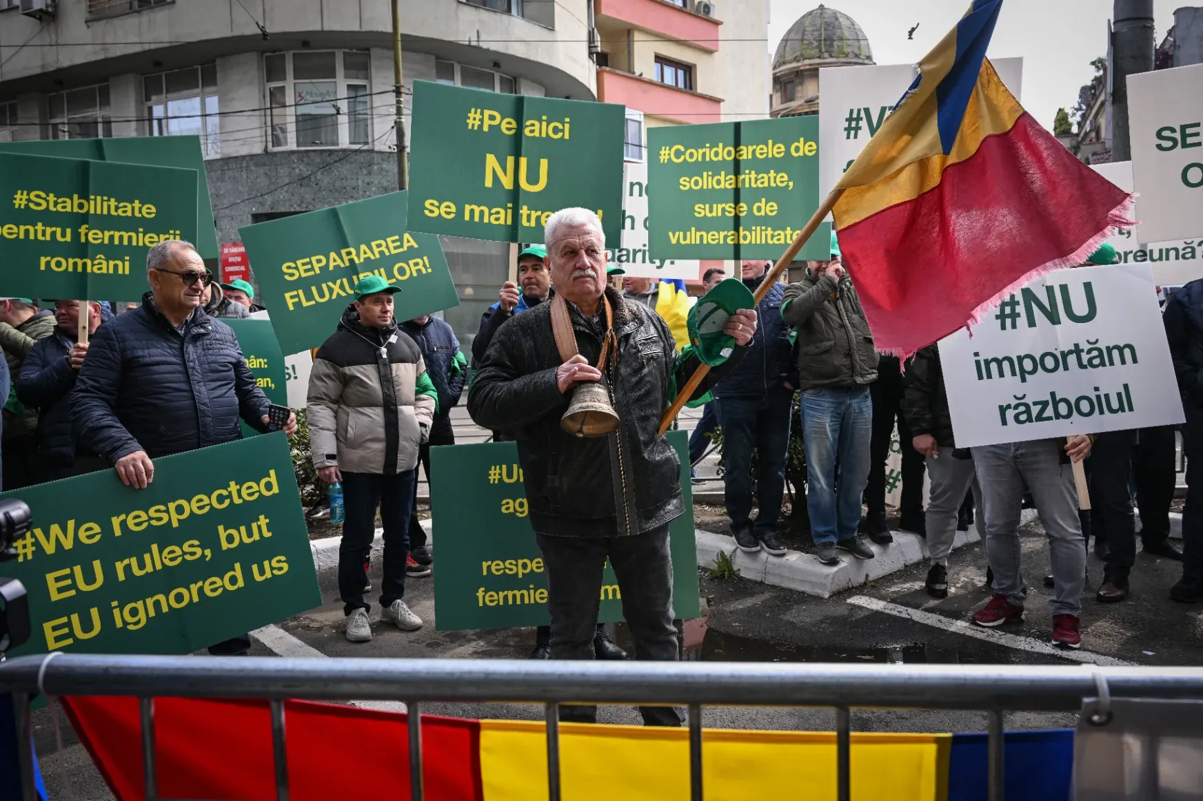 Az ukrán gazdák szerint az EU-s gazdák tiltakozása az ukrán gabona importja ellen politikai töltetű