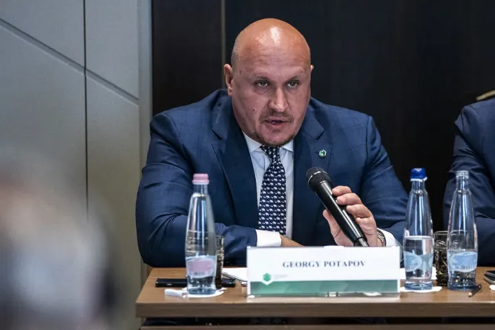 Georgij Potapov alelnök – Forrás: Nemzetközi Beruházási Bank