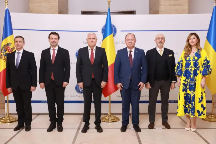 Románia, Moldova és Ukrajna közös nyilatkozatban ítélte el Oroszországot