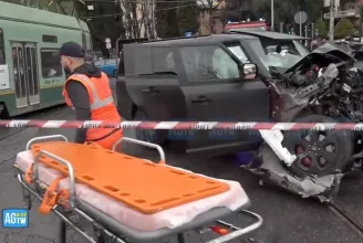 Villamossal ütközve törte totálkárosra autóját Ciro Immobile, a focistát bordatöréssel ápolják