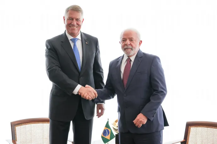 Miután tárgyalt Iohannisszal, a brazil elnök változtatott a háborúról alkotott véleményén