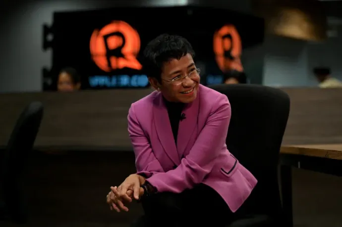 Maria Ressa is co-founder and one of the leaders of the International Fund for Public Interest Media – Photo by Jam Sta Rosa / AFP