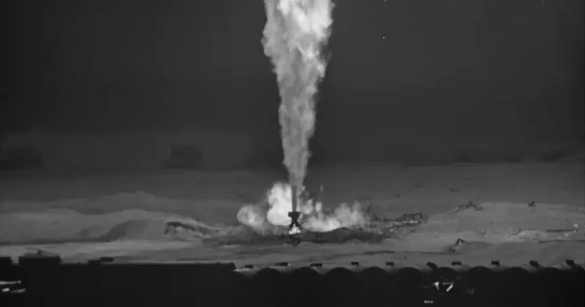 A szovjetek a hidegháború idején atombombával oltották el a lángoló gázmezők tüzét