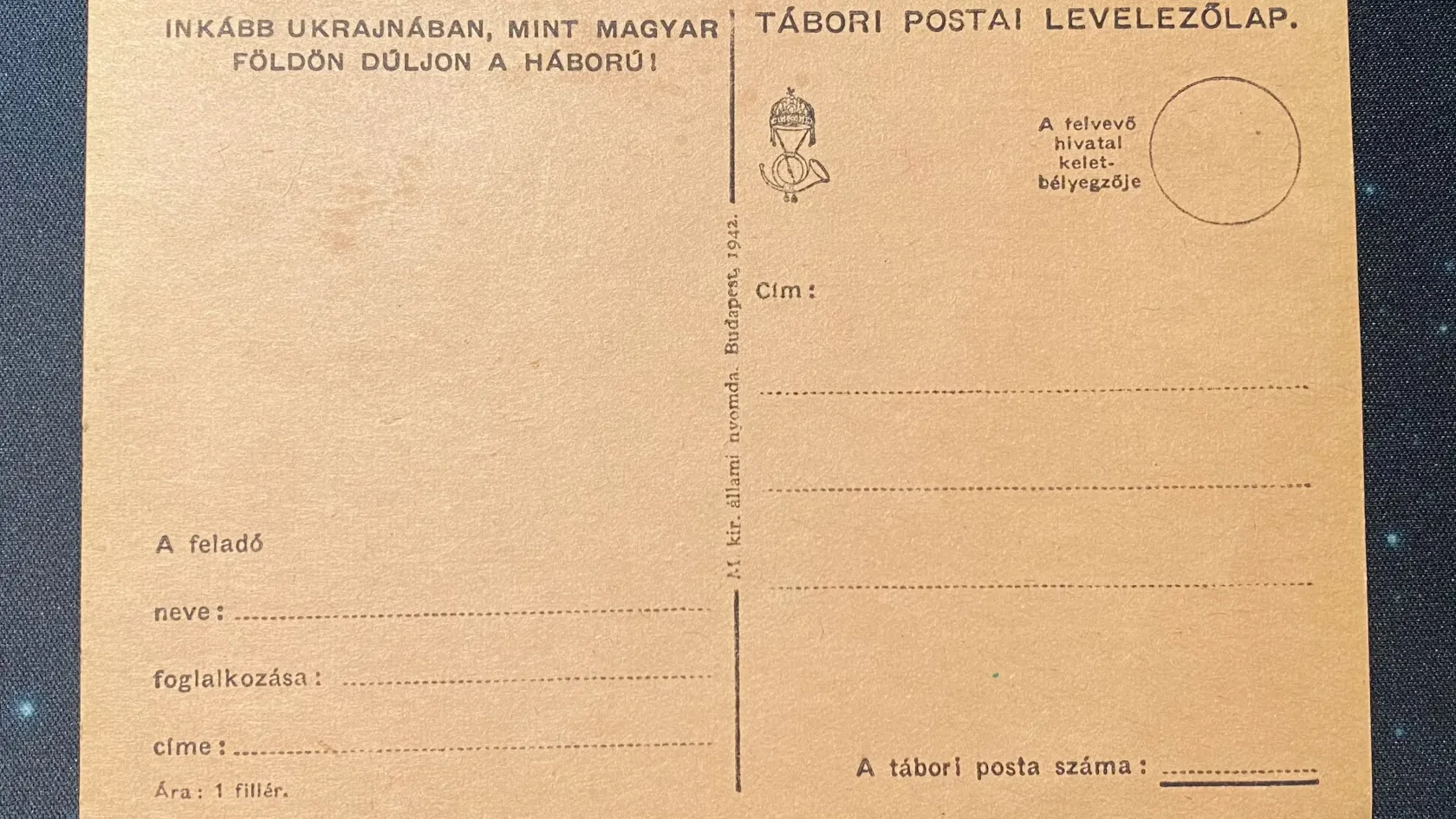 A magyarok már 80 éve is tudták, hogy „inkább Ukrajnában, mint magyar földön dúljon a háború”