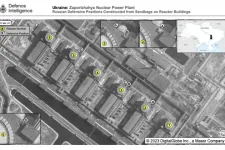Brit hírszerzés: Az oroszok harcállásokat építettek ki a zaporizzsjai atomerőmű reaktorainak tetején