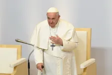Ferenc pápa a Pázmányon: Nyitottnak kell lenni, nem merevnek és harciasnak