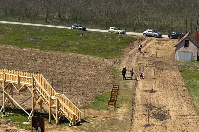 Lezárták a lombkoronasétányhoz vezető utat