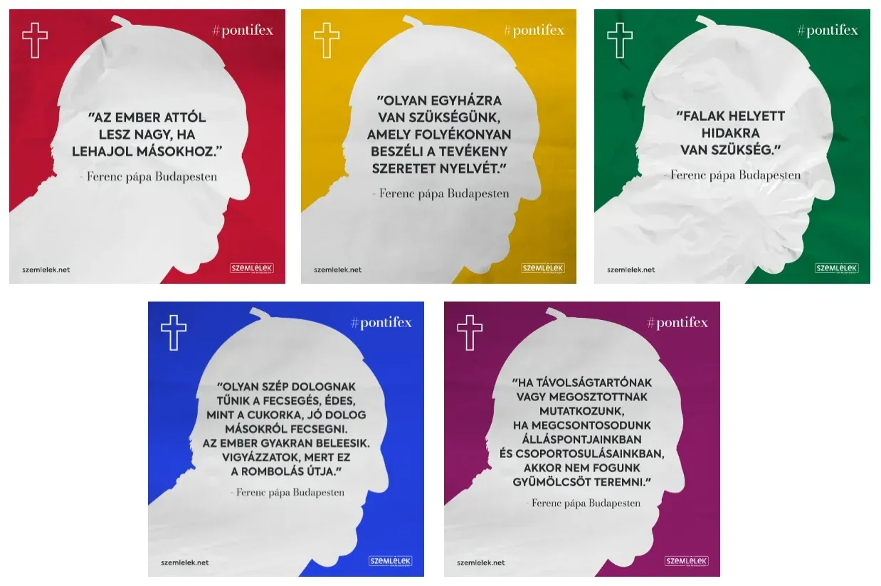 Ferenc pápa ugyan már elment, de folytatódik a Pontifex-kampány
