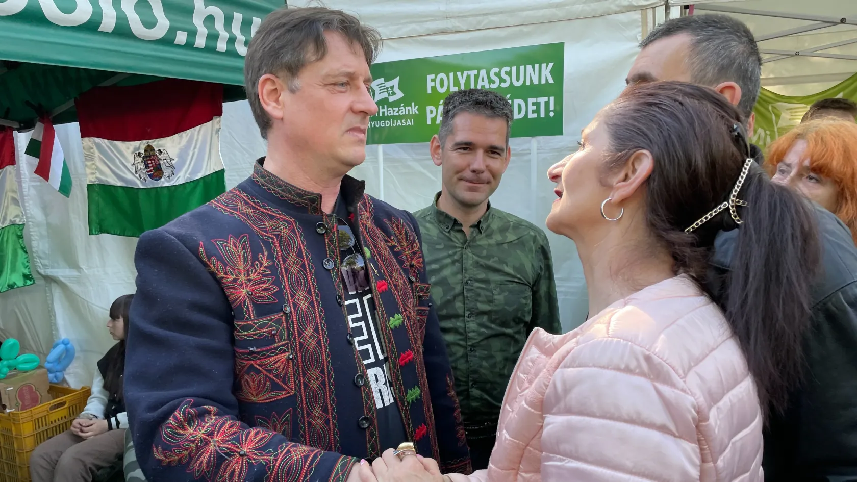 Budaházy György szabadulóbulit tartott: Nagy dolog, hogy Novák Katalin ezt bevállalta
