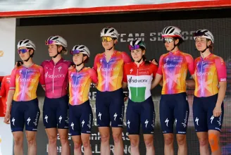 Negyedik lett Vas Kata Blanka a Vuelta országúti kerékpáros körverseny második szakaszán