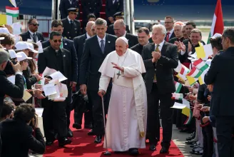 Ferenc pápa megköszönte a magyaroknak a szeretetteljes fogadtatást
