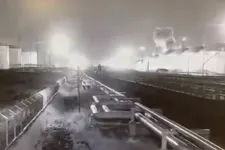 Dróncsapás ért egy oroszországi olajfinomítót