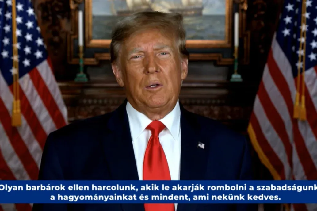 Trump talks about historic battle against globalists and communists in his video message to Hungarians