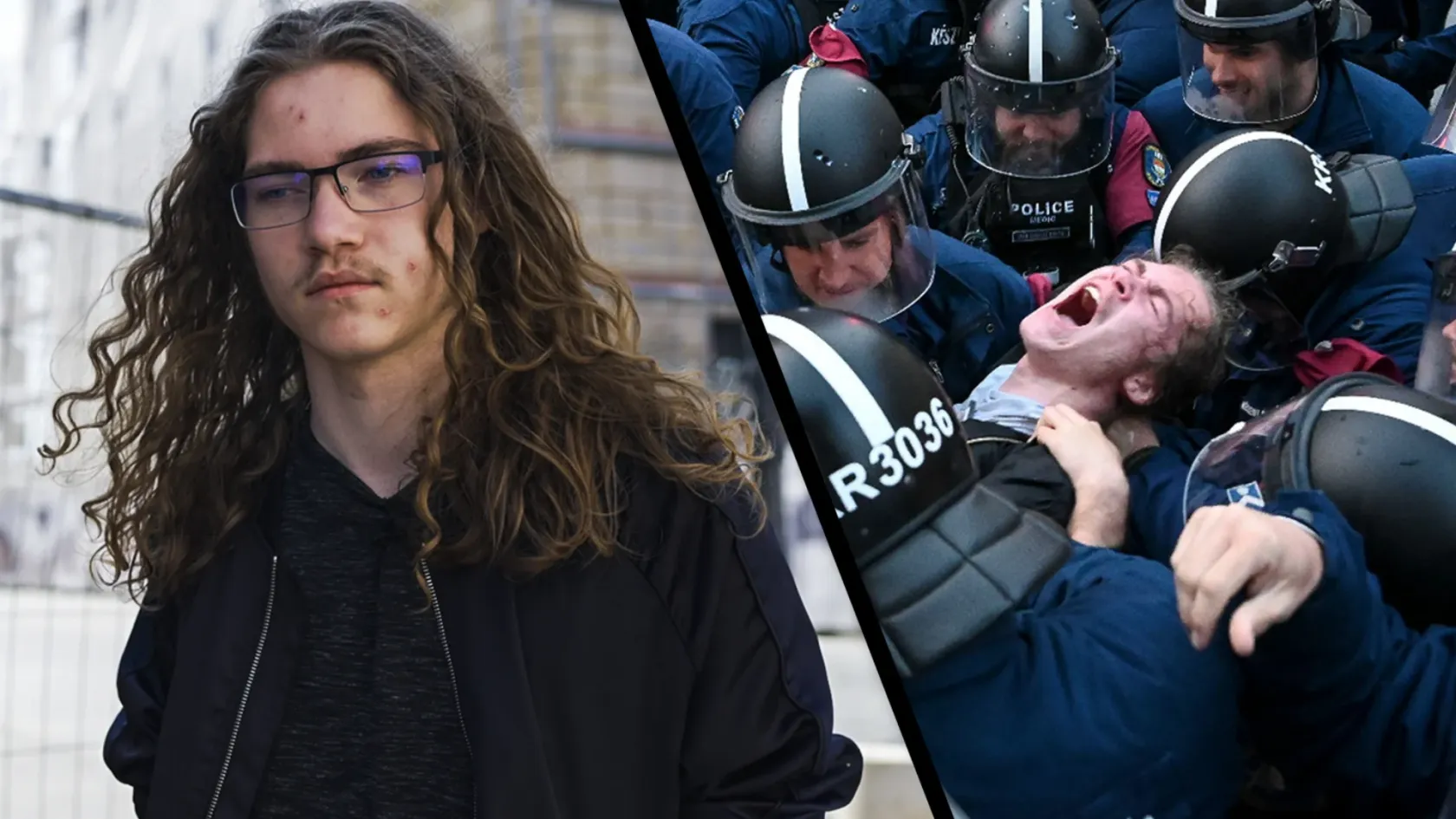 Rendőrségen töltötte az éjszakát, de legközelebb is az első sorban fog állni