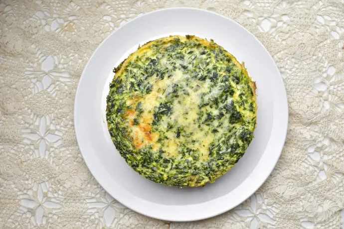 A brit koronázási quiche – Fotó: Ács Bori / Telex