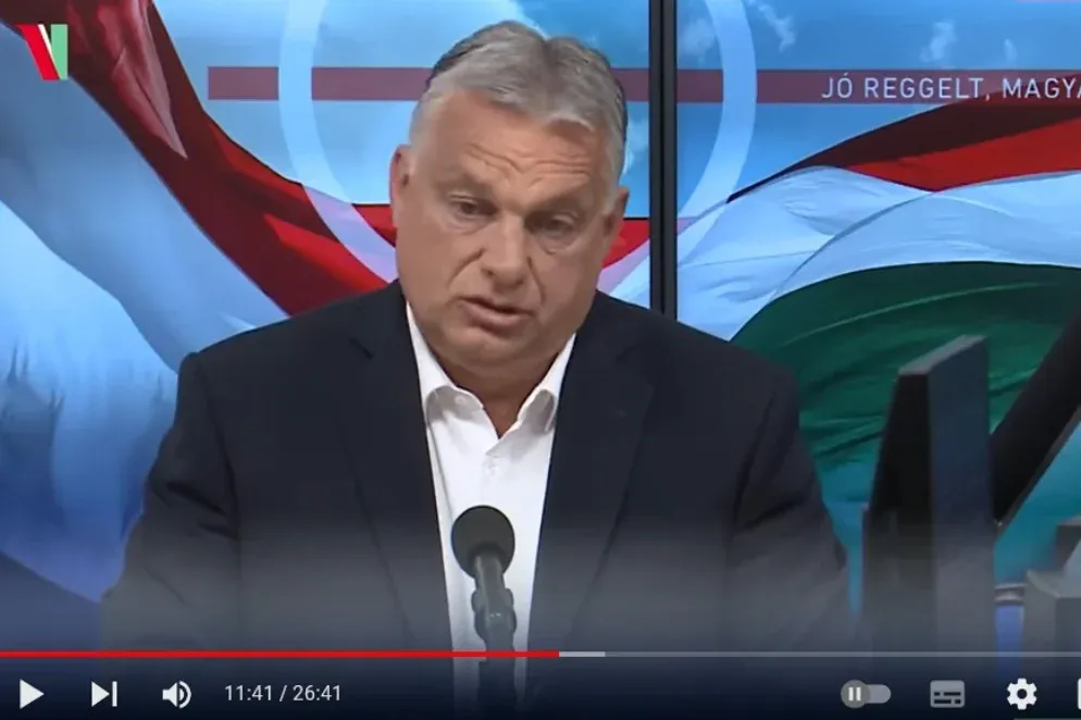 Elérhetetlenné tették Orbán Viktor Youtube-csatornáján azt a videót, amiből kivágták azokat a szavait, miszerint Ukrajna egy része ősi magyar föld