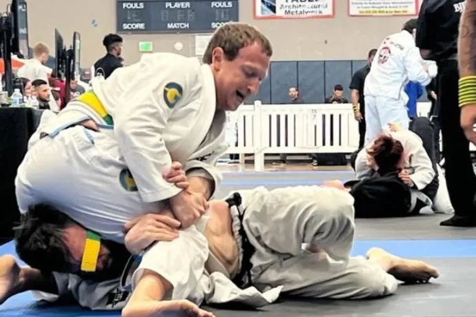 Mark Zuckerberg egyből megnyerte élete első brazil jiu-jitsu versenyét