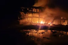 A Vöröskereszt raktára semmisült meg az odesszai orosz rakétatámadásban