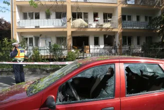 Gázrobbanás történt egy soproni társasházban, egy 91 éves férfi súlyosan megsérült