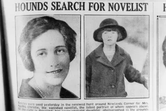 Agatha Christie rejtélyes eltűnése a mai napig kérdéseket vet fel